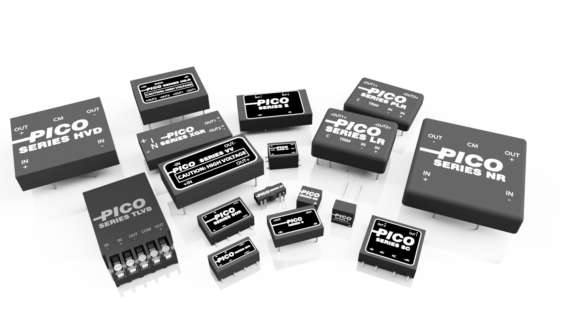 Low Profile DC-DC Converters render 1